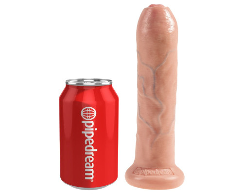 Заказать Телесный необрезанный фаллоимитатор на присоске 7 Uncut Cock - 19,1 см. Заказать Телесный необрезанный фаллоимитатор на присоске 7 Uncut Cock - 19,1 см.