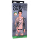 Заказать Телесный фаллоимитатор с мошонкой на съемной присоске Owen Gray Signature Cocks - 23,5 см.
