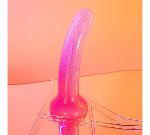 Фаллоимитатор из жидкого силикона Dildolls Sunrise - 17,6 см.