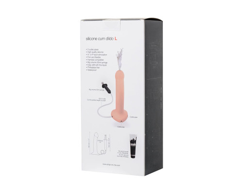 Заказать Телесный фаллос с имитацией эякуляции Silicon Cum Dildo L - 19,6 см. Заказать Телесный фаллос с имитацией эякуляции Silicon Cum Dildo L - 19,6 см.