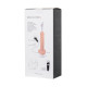 Заказать Телесный фаллос с имитацией эякуляции Silicon Cum Dildo L - 19,6 см.