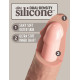 Заказать Телесный фаллоимитатор 8 Silicone Dual Density Cock - 22,8 см.