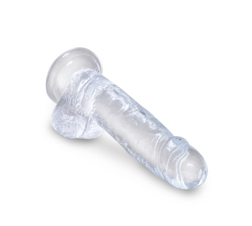 Прозрачный фаллоимитатор 7 Cock with Balls - 20,3 см. Прозрачный фаллоимитатор 7 Cock with Balls - 20,3 см.
