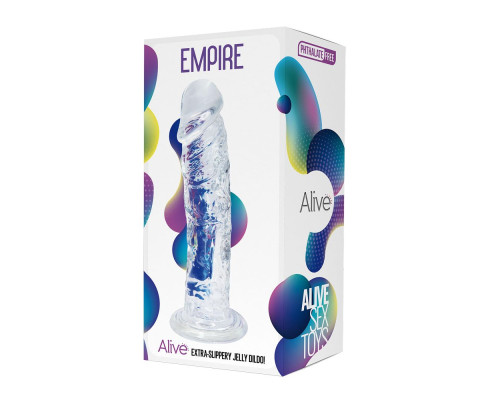 Заказать Прозрачный фаллоимитатор на присоске Empire Jelly Dildo - 19,3 см. Заказать Прозрачный фаллоимитатор на присоске Empire Jelly Dildo - 19,3 см.