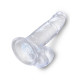 Заказать Прозрачный фаллоимитатор 7 Cock with Balls - 20,3 см.