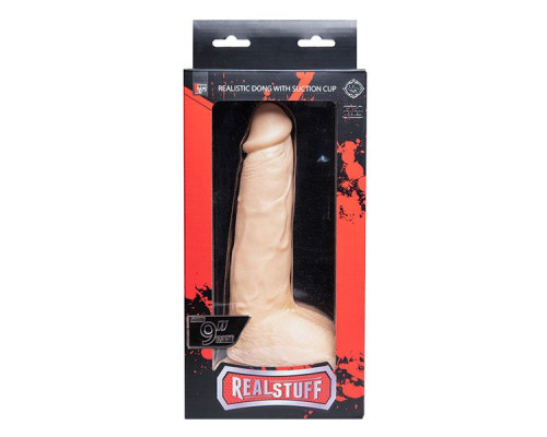 Заказать Телесный фаллоимитатор REALSTUFF REALISTIC DONG 9INCH - 23 см. Заказать Телесный фаллоимитатор REALSTUFF REALISTIC DONG 9INCH - 23 см.