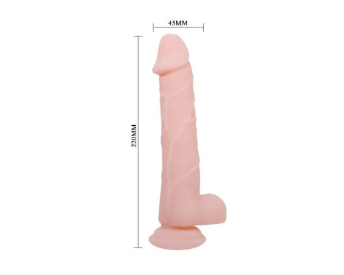 Заказать Телесный фаллоимитатор на присоске Super Dildo - 22 см. Заказать Телесный фаллоимитатор на присоске Super Dildo - 22 см.