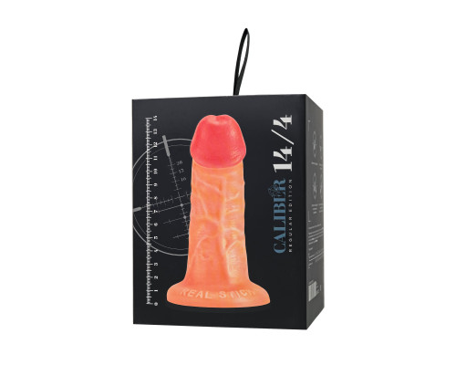 Заказать Фаллоимитатор RealStick CALIBER - 14 см.