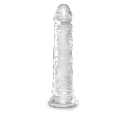 Прозрачный фаллоимитатор 8 Inch Dildo - 21,8 см. Прозрачный фаллоимитатор 8 Inch Dildo - 21,8 см.