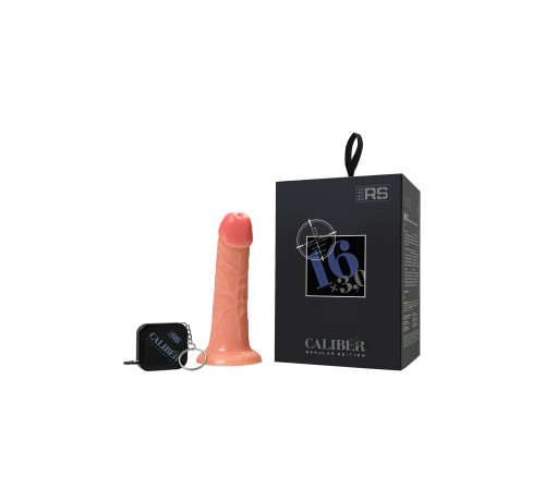 Телесный фаллоимитатор RealStick CALIBER - 16 см. Телесный фаллоимитатор RealStick CALIBER - 16 см.