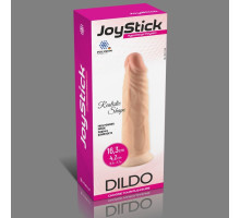 Телесный фаллоимитатор JoyStick на присоске - 16,3 см.