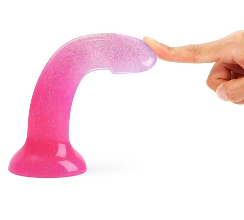 Фаллоимитатор из жидкого силикона Dildolls Sunrise - 17,6 см.