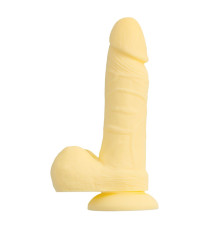 Желтый фаллоимитатор James - 20 см.
