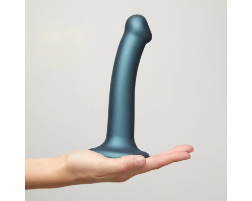 Заказать Голубой фаллоимитатор Mono Density Dildo Size M - 16 см.