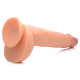 Заказать Телесный фаллоимитатор Beefy Brad 9’’ Dildo with Balls - 22,4 см.