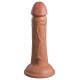 Заказать Кофейный фаллоимитатор 6  Silicone Dual Density Cock - 17 см.