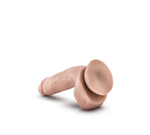 Реалистичный фаллоимитатор с присоской X5 HARD ON BEIGE - 22,2 см.