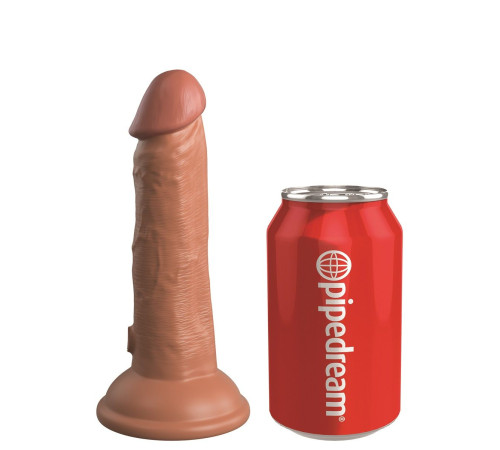 Кофейный фаллоимитатор 6 Silicone Dual Density Cock - 17 см. Кофейный фаллоимитатор 6 Silicone Dual Density Cock - 17 см.