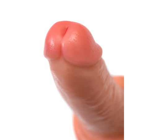 Телесный фаллоимитатор RealStick CALIBER - 14 см.