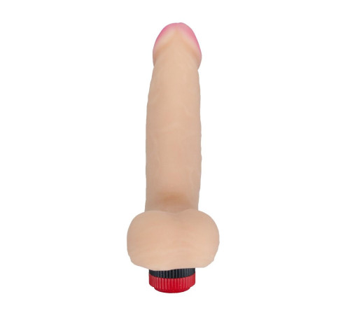 Телесный вибромассажёр HUMAN COPY 5,5  - 17 см.