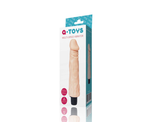 Мультискоростной вибратор A-toys - 23 см.