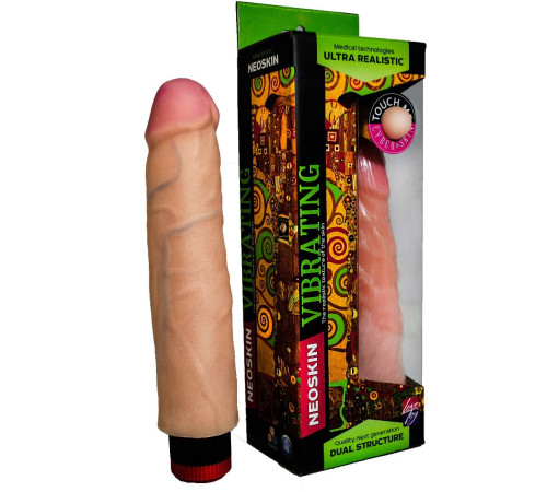 Вибратор HUMAN FORM без мошонки - 21 см.