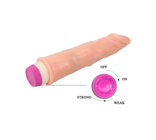 Вибратор Realistic Cock Vibe телесного цвета - 21 см. Вибратор Realistic Cock Vibe телесного цвета - 21 см.