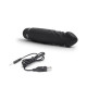 Заказать Черный вибратор-реалистик 6.5 Girthy Realistic Vibrator - 19 см.