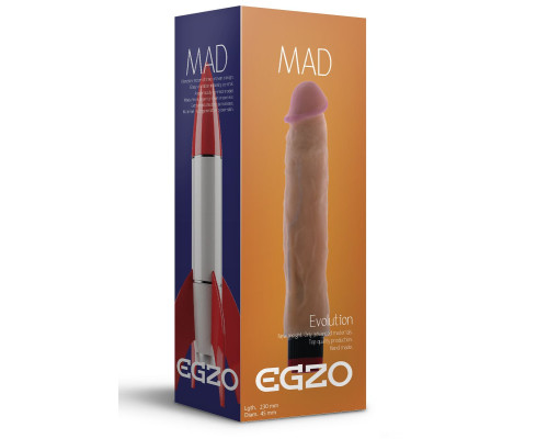 Заказать Реалистичный мультискоростной вибратор без мошонки Mad Rocket - 23 см. Заказать Реалистичный мультискоростной вибратор без мошонки Mad Rocket - 23 см.