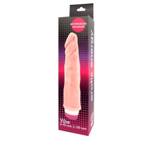 Вибратор Realistic Cock Vibe телесного цвета - 21 см. Вибратор Realistic Cock Vibe телесного цвета - 21 см.