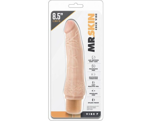 Заказать Телесный вибратор Cock Vibe 7 - 21,6 см.