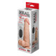 Заказать Телесный вибратор-реалистик REAL Standard - 18,5 см.