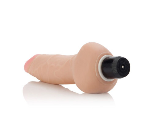 Реалистичный вибратор Futurotic Ballsy Vibrating Dong 4.5  - 16 см.