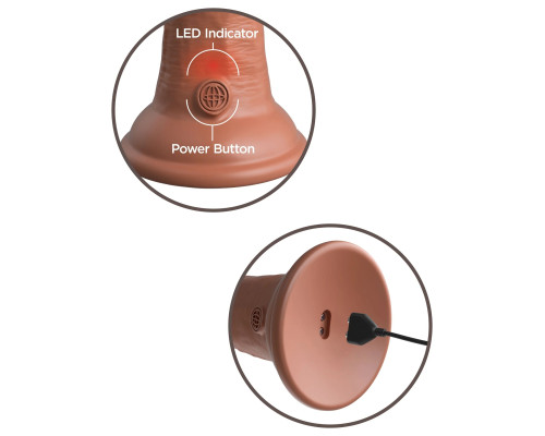 Заказать Карамельный вибратор-реалистик 8 Vibrating Silicone Dual Density Cock - 22 см. Заказать Карамельный вибратор-реалистик 8 Vibrating Silicone Dual Density Cock - 22 см.