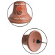 Заказать Карамельный вибратор-реалистик 8 Vibrating Silicone Dual Density Cock - 22 см.