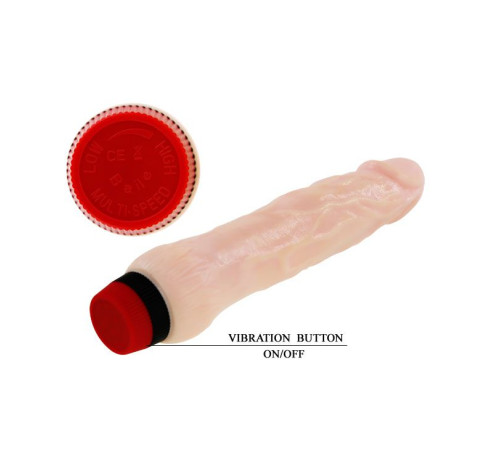 Вибратор с выступающей головкой Rockin Dong - 22 см.