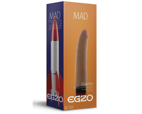 Заказать Реалистичный мультискоростной вибратор без мошонки Mad Rocket - 18 см. Заказать Реалистичный мультискоростной вибратор без мошонки Mad Rocket - 18 см.