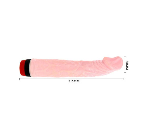 Вибратор-реалистик Rockin Dong - 21,5 см.