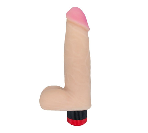 Телесный вибромассажёр HUMAN COPY 5,5  - 17 см.