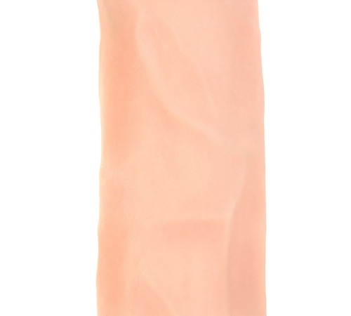 Телесный реалистичный вибратор Ian - 20 см.