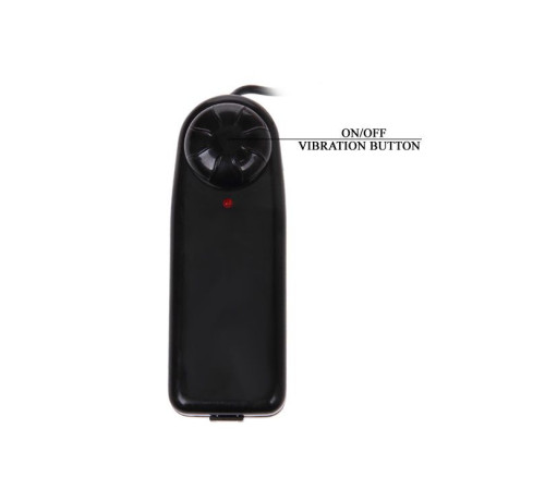 Вибратор на присоске с выносным пультом Dong - 20 см.