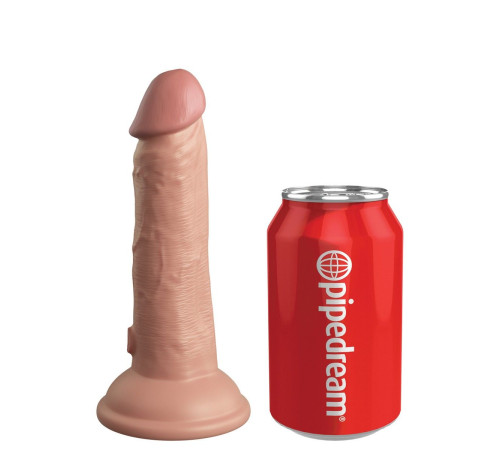 Телесный вибратор-реалистик на присоске 6 Vibrating Silicone Dual Density Cock - 17,8 см. Телесный вибратор-реалистик на присоске 6 Vibrating Silicone Dual Density Cock - 17,8 см.