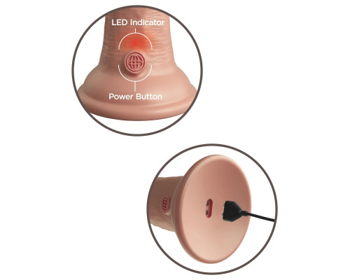 Заказать Телесный вибратор-реалистик 8 Vibrating Silicone Dual Density Cock - 22 см. Заказать Телесный вибратор-реалистик 8 Vibrating Silicone Dual Density Cock - 22 см.