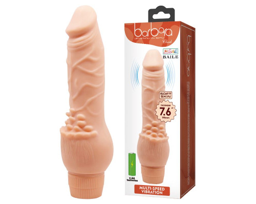 Заказать Телесный вибратор-реалистик Clark - 19,5 см.