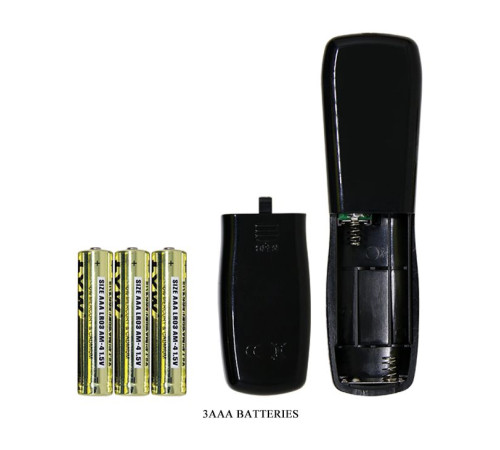 Коричневый вибратор с вращением и поступательными движениями Easton - 18,5 см.