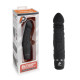 Заказать Черный вибратор-реалистик 6.5 Girthy Realistic Vibrator - 19 см.
