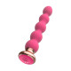 Заказать Розовый вибратор-ёлочка Mini Vibrator с пультом ДУ - 19 см.
