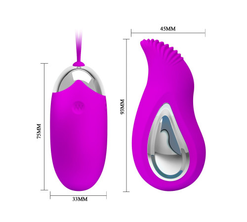 Виброяйцо Eden с вибрирующим пультом ДУ