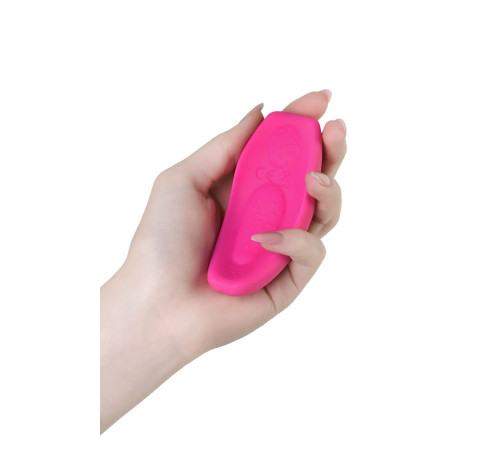 Розовый вибратор FLIRTY для ношения в трусиках