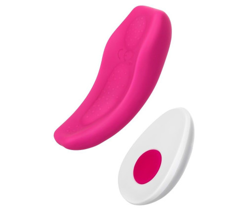 Розовый вибратор FLIRTY для ношения в трусиках